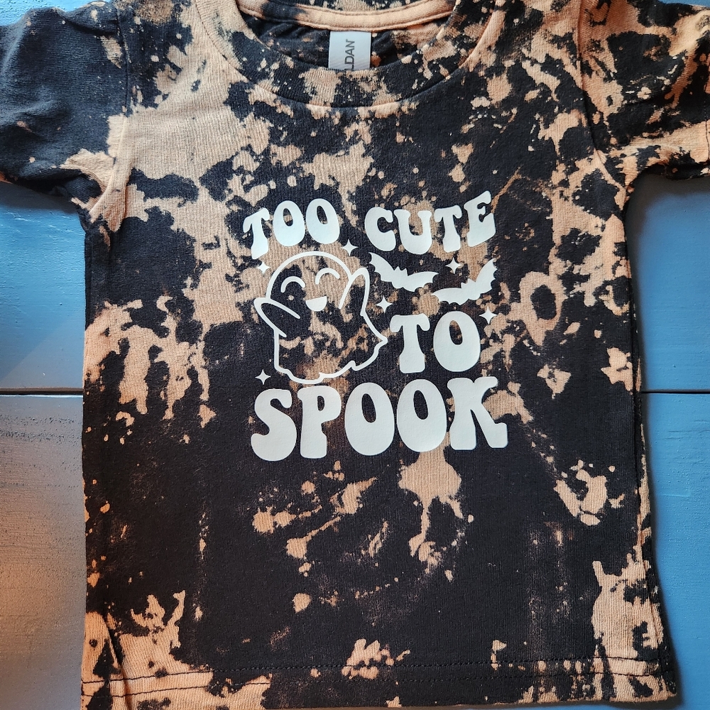 Too Cute To Spook Toddler/Kids Tee - Picture 1 of 2